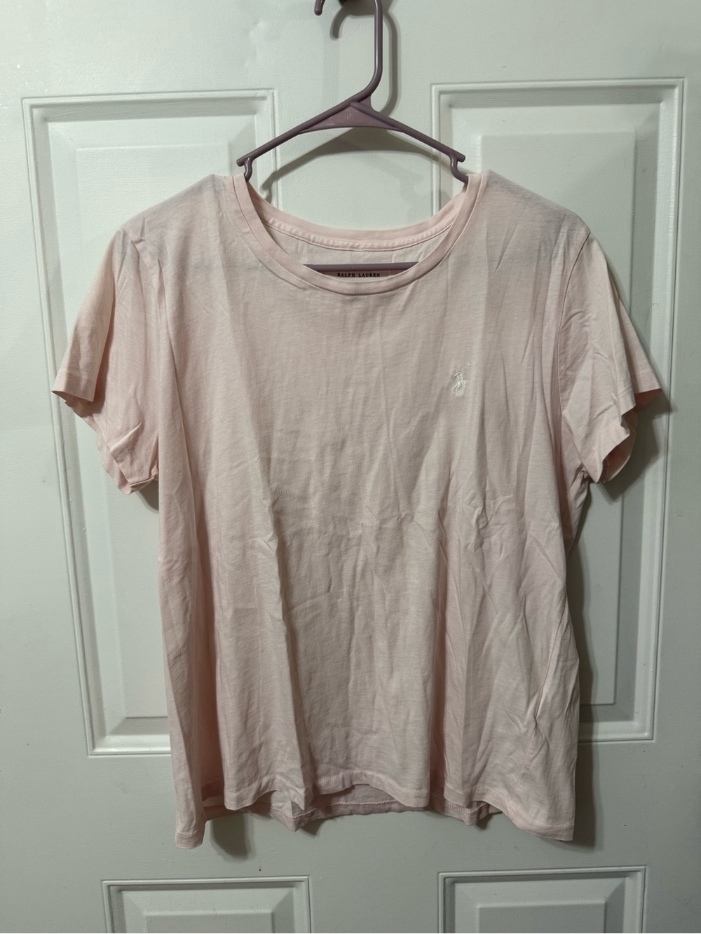 Polo by Ralph Lauren Pale Pink Crewneck Tee